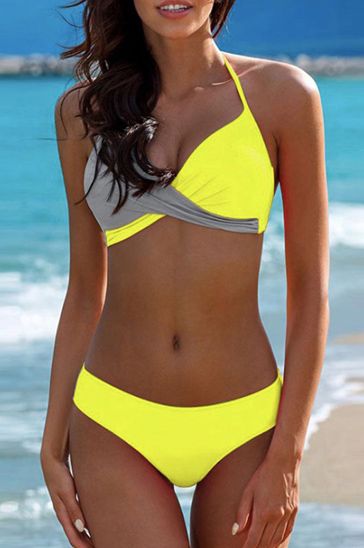 Womens Yellow Color SwimWear Manufacturers - USA Clothing Manufacturers