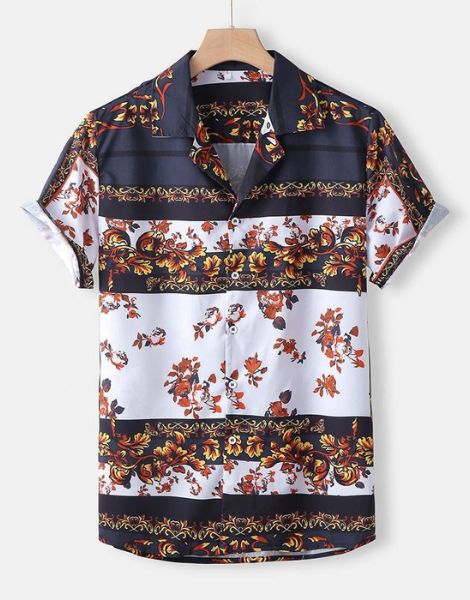 Wholesale Custom Printed Colorful Mens Shirt Manufacturer in USA