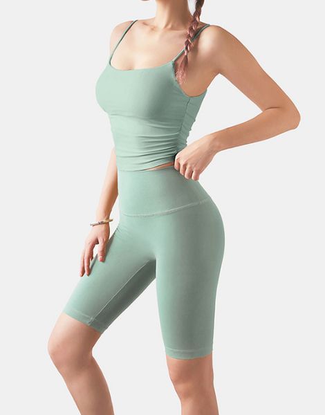 Wholesale Wholesale Women High Elastic Gym Fitness Sets Breathable Seamless  Sets Manufacturer and Supplier