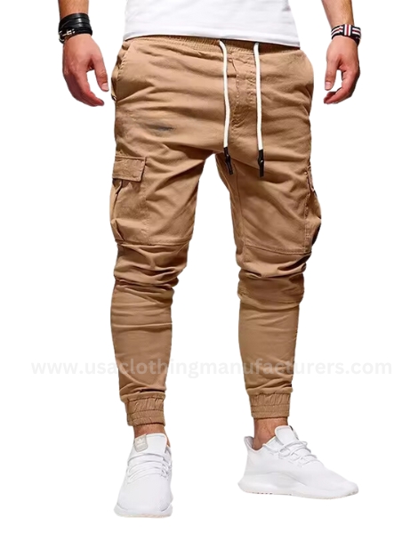 Men’s Multiple Pockets Casual Sports Jogger Cargo Pant