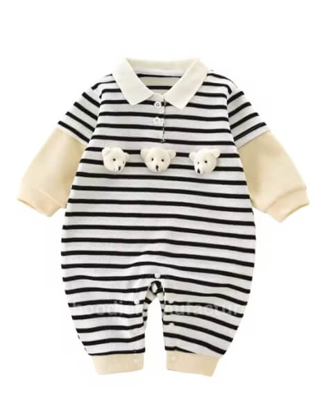 girls long sleeve organic bamboo romper