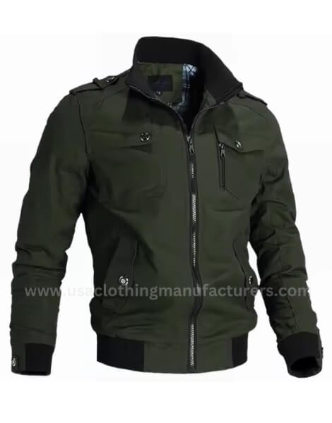 Custom Windbreaker Barn Jacket for Men