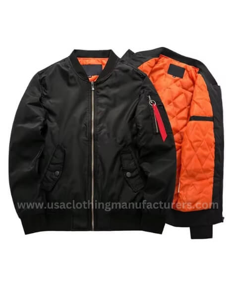 men's bomber windproof warm barn coat