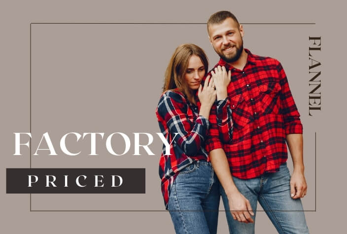 wholesale flannel apparel