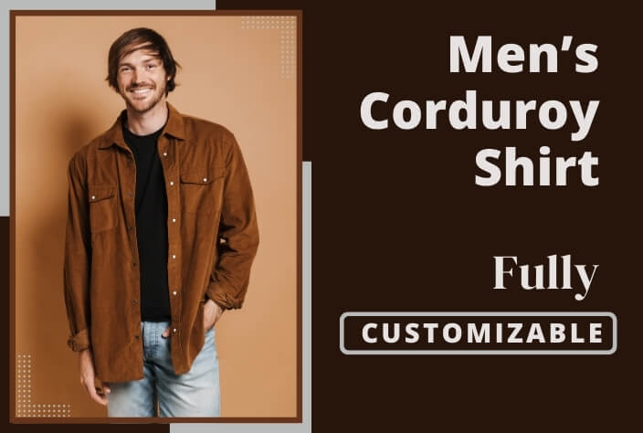 wholesale mens corduroy shirt